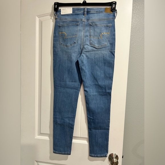 NEW‎ NWT women’s jeans 10/30 regular high rise stretch AEO American eagle - Picture 2 of 8